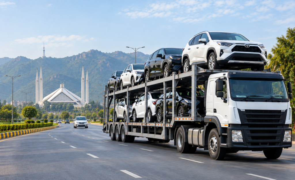 Islamabad - burhan car movers