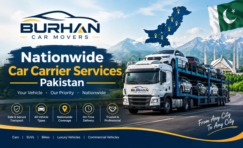 Nationwide Car Carrier Services Pakistan